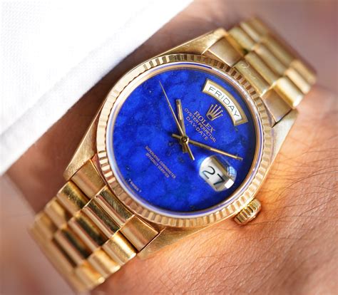 Rolex lapis lazuli